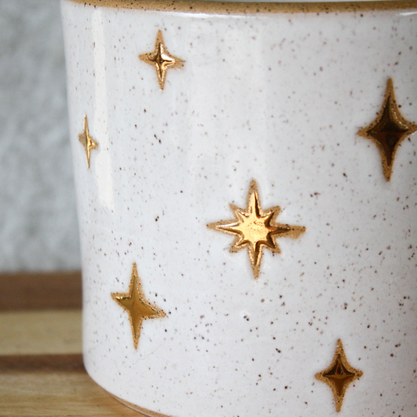 Standard Planter - Gold Star