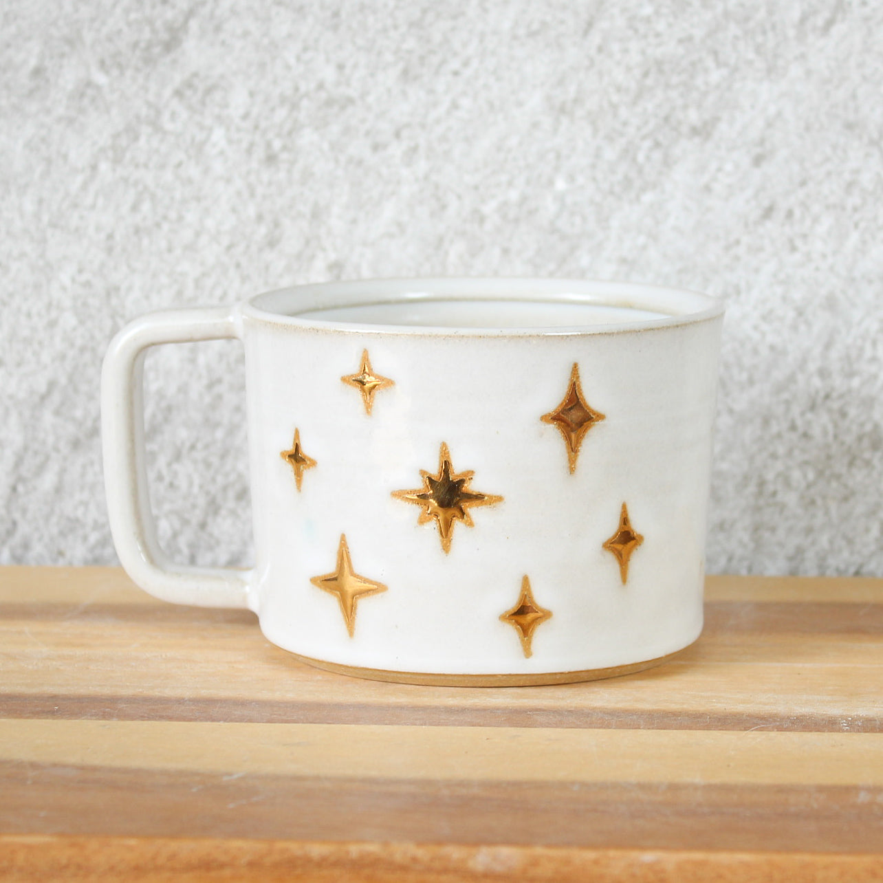 Mug - 22k Gold Star - Non-speckled