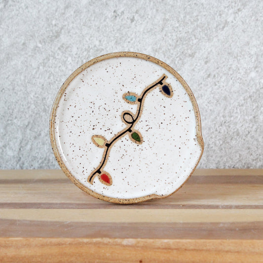 Spoon Rest - Christmas Lights (Ready to Ship)