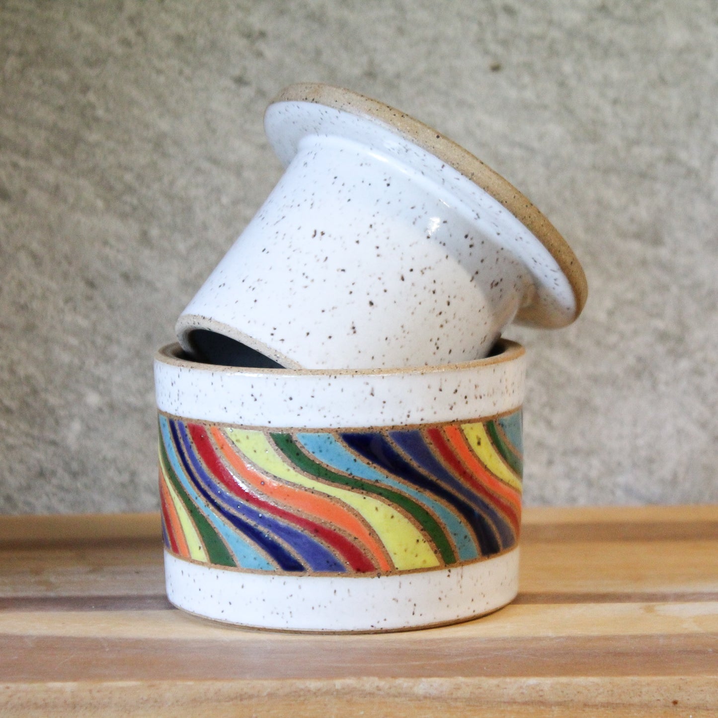French Butter Dish