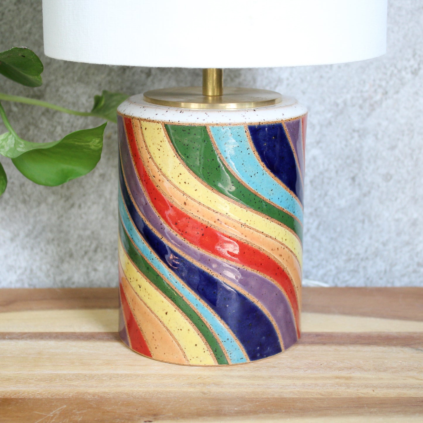 Standard Lamp - Wave - Rainbow