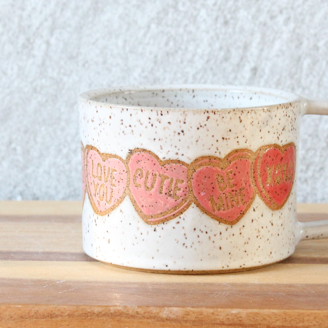 Mug - Hearts - Pink *SECOND*