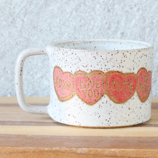 Mug - Hearts - Pink *SECOND*