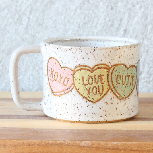 Mug - Hearts - Rainbow