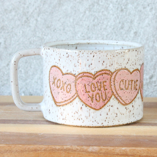 Mug - Hearts - Pink