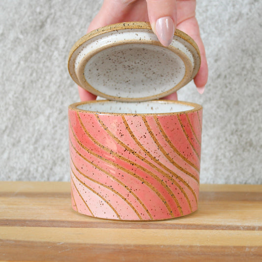 Jar - Wave - Pink